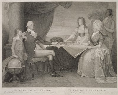 Washingtonin perhe tekijältä Edward Savage