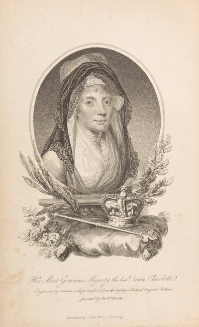 Rainha Charlotte (c.1806-10) finlandesa tekijältä Edward Scriven