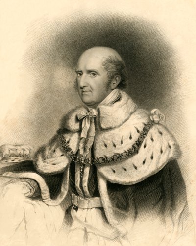 "The Right Honorable Henry Nevill", 1755-1843, 1835. tekijältä Edward Scriven