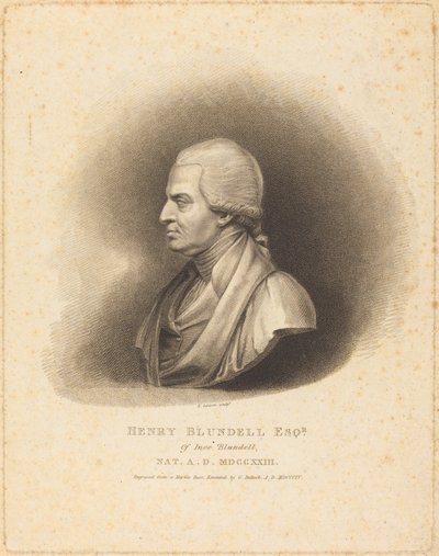 Henry Blundell tekijältä Edward Scriven after George Bullock