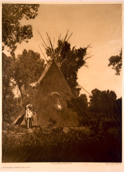 Apsaroke lääketippi tekijältä Edward Sheriff (after) Curtis