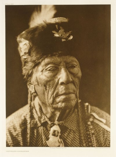 Vasenkätinen-Comanche tekijältä Edward Sheriff (after) Curtis