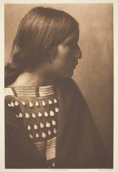 Ali, tyttö, 1908. tekijältä Edward Sheriff Curtis