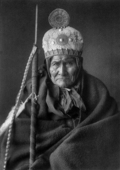 Geronimo (1829-1909) Apassijohtaja tekijältä Edward Sheriff Curtis