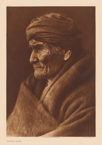 Geronimo tekijältä Edward Sheriff Curtis
