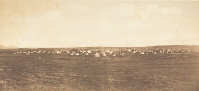 Sun Dance Campment - Piegan, 1900. tekijältä Edward Sheriff Curtis