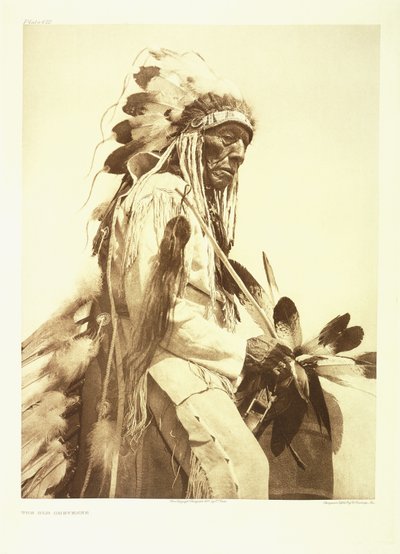 Vanha Cheyenne tekijältä Edward Sheriff Curtis