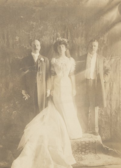 Theodore Roosevelt, Alice Roosevelt Longworth ja Nicholas Longworth tekijältä Edward Sheriff Curtis