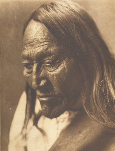 Two Strike, 1907. tekijältä Edward Sheriff Curtis