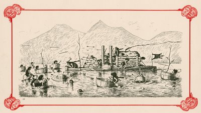Kirjaamaton merivoimien taistelu tekijältä Edward Tennyson Reed