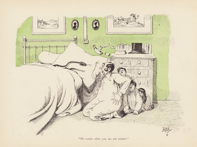 Hännät kierteellä: Viper (väri litho) tekijältä Edward Tennyson Reed