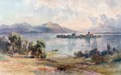 Chiemsee - Naisten saari (värilitro) tekijältä Edward Theodore Compton