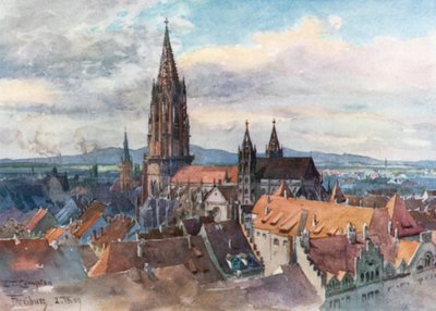 Freiburg-im-Breisgau (väriliitos) tekijältä Edward Theodore Compton