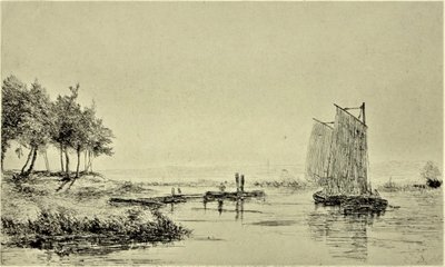 Näkymä Whitlingamiin tekijältä Edward Thomas Daniell