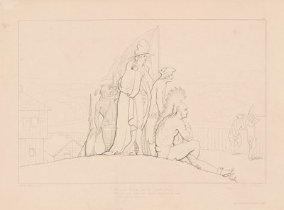 Ihana Gertrude, turvassa nykyiseltä haitalta tekijältä Edward Webb, after George Elgar Hicks