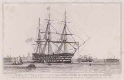 HMS Victory, ensiluokkainen tekijältä Edward William (after) Cooke