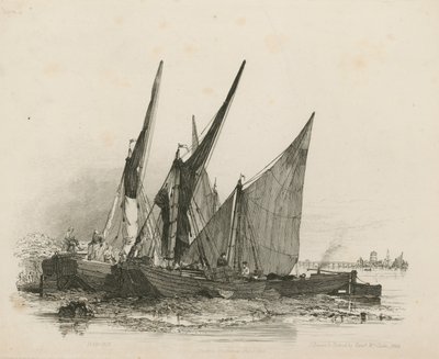 Proomut Thamesilla tekijältä Edward William Cooke
