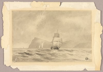 Whitbyn ulkopuolella tekijältä Edward William Cooke