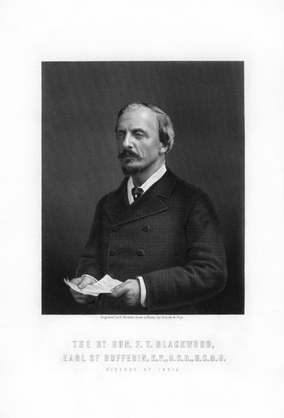 Frederick Temple Blackwood, Earl of Dufferin, brittiläinen virkamies, 1893. tekijältä Edward William Stodart