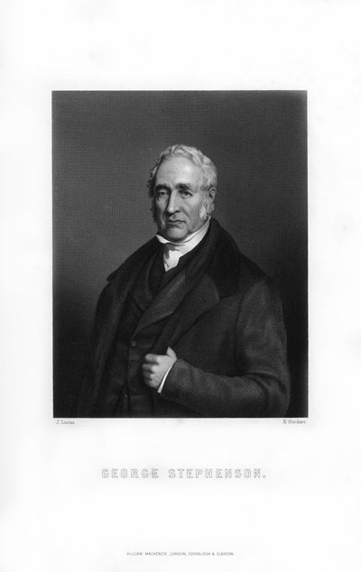 George Stephenson, englantilainen koneinsinööri, 1899. tekijältä Edward William Stodart