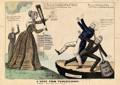 A voice from Pennsylvania, julkaissut H. R. Robinson, New York, 1846. tekijältä Edward Williams Clay