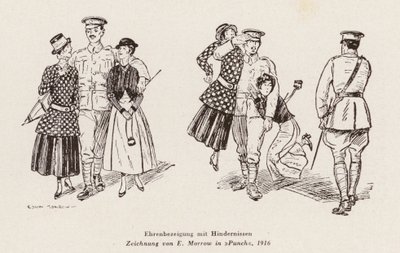 Tervehdys vaikeuksineen (litografia) tekijältä Edwin A. Morrow
