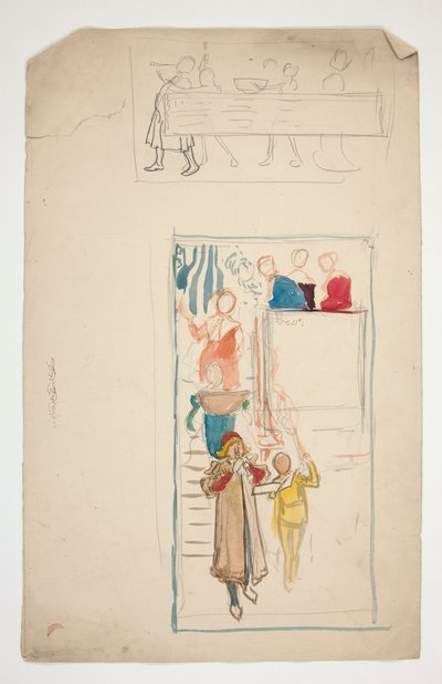Kulkue - tunnistamaton esimerkki näytelmästä(?) tekijältä Edwin Austin Abbey
