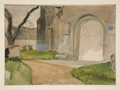 Arkkitehtuuritutkimus tekijältä Edwin Austin Abbey
