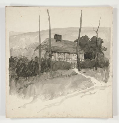 Arkkitehtuuritutkimus tekijältä Edwin Austin Abbey