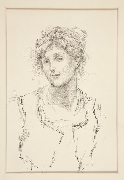 Audrey, kuvitus näytökselle V, kohtaus i, kuten haluat tekijältä Edwin Austin Abbey
