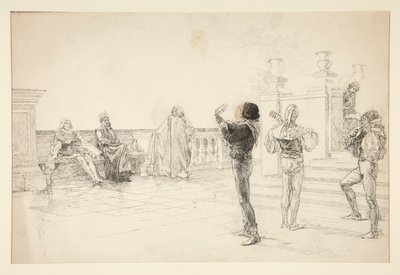 Balthazar laulaa: tekijältä Edwin Austin Abbey