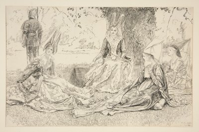 Ennen prinsessaa tekijältä Edwin Austin Abbey