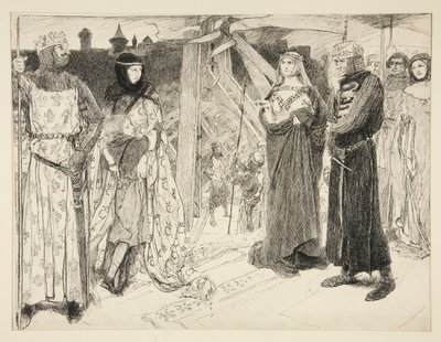 Algerin muurien edessä: tekijältä Edwin Austin Abbey