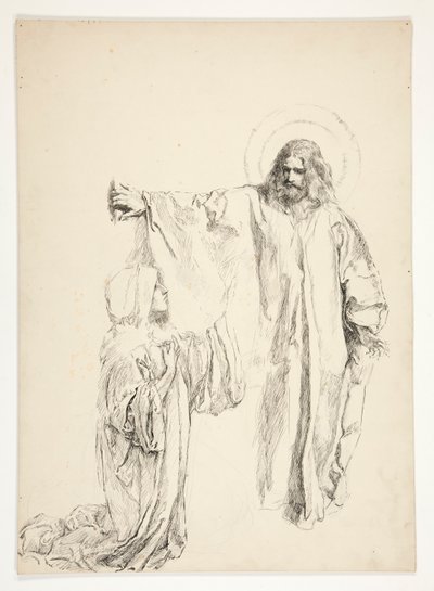 Kristus ja Maria Magdaleena tekijältä Edwin Austin Abbey