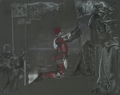Columbus etsii uutta maailmaa tekijältä Edwin Austin Abbey