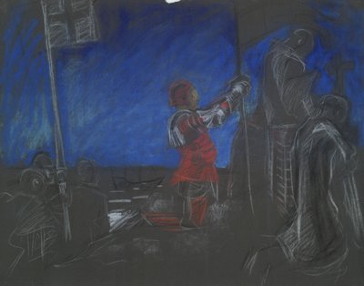 Columbus etsii uutta maailmaa tekijältä Edwin Austin Abbey