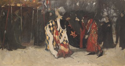 Sävellystutkimus Richardille, Gloucesterin herttualle ja lady Annelle tekijältä Edwin Austin Abbey
