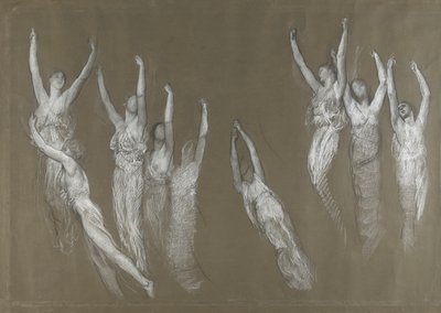 Sävellystutkimus for tekijältä Edwin Austin Abbey