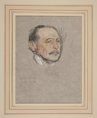 Edward VII:n kruunaus muotokuva: George Canning Harris, Baron tekijältä Edwin Austin Abbey