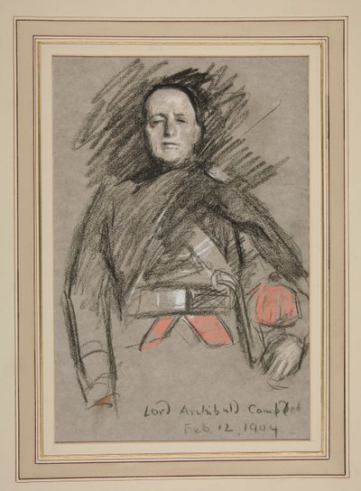 Edward VII:n kruunaus muotokuva: Lord Archibald Campbell tekijältä Edwin Austin Abbey
