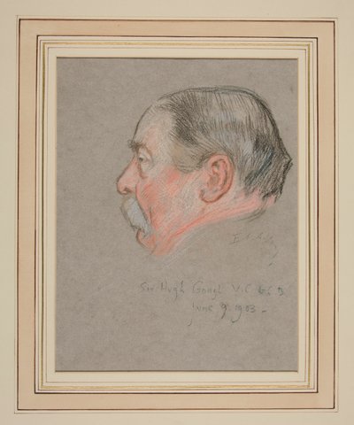 Edward VII:n kruunaus muotokuva: Sir Hugh Henry Gough tekijältä Edwin Austin Abbey