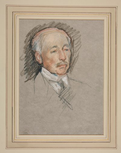 Edward VII:n kruunaus muotokuva: varakreivi Garnet Joseph Wolseley tekijältä Edwin Austin Abbey
