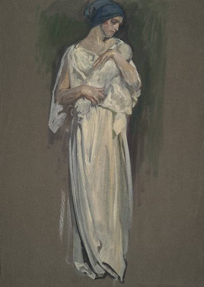 Varhainen opiskelu varten tekijältä Edwin Austin Abbey