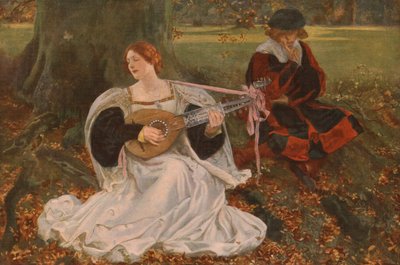 Fair is my Love, c1900, c1930. tekijältä Edwin Austin Abbey