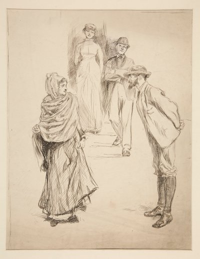 Kuvakohtaus, tutkimus tekijältä Edwin Austin Abbey