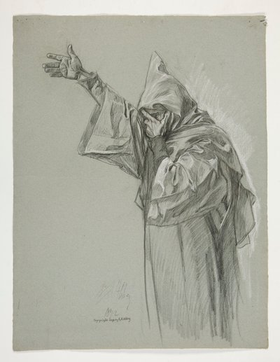 Kuvatutkimus kuningas Arthurille tekijältä Edwin Austin Abbey