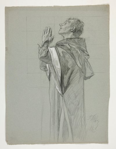 Kuvatutkimus kuningas Arthurille tekijältä Edwin Austin Abbey