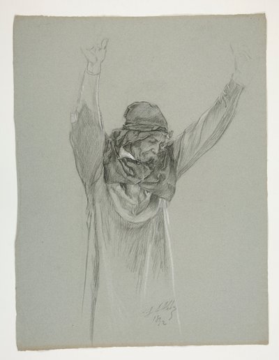 Kuvatutkimus kuningas Arthurille tekijältä Edwin Austin Abbey