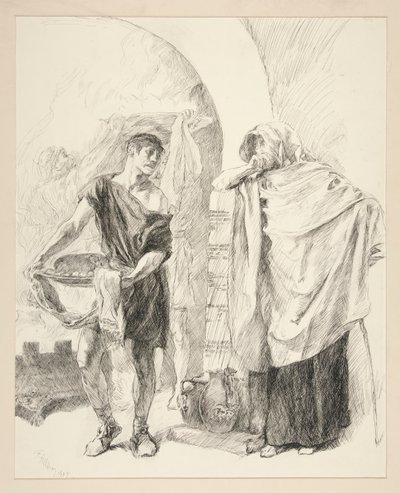 Ensimmäinen palvelija: tekijältä Edwin Austin Abbey