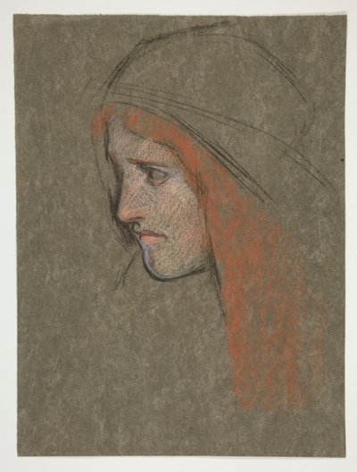 Cordelian johtaja kuningas Learilta tekijältä Edwin Austin Abbey